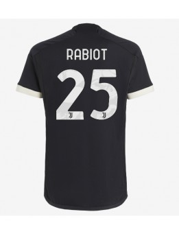 Juventus Adrien Rabiot #25 Ausweichtrikot 2023-24 Kurzarm